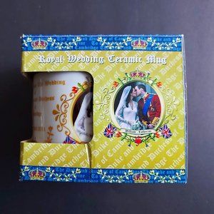Royal Wedding Commemorative Ceramic Mug - Prince William and Catherine